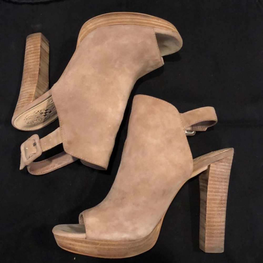 Vince Camuto Suede Platforms
